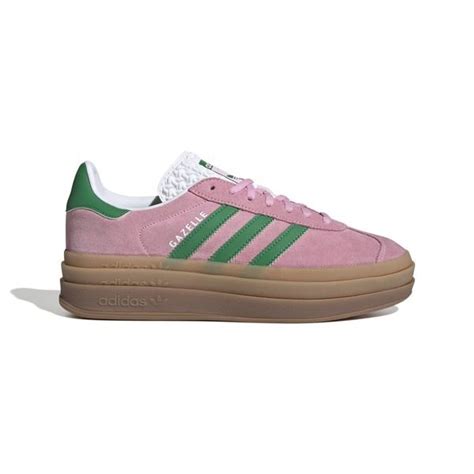 gazelle adidas roze groen